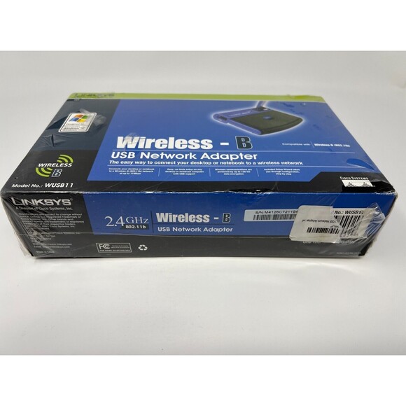 Linksys WUSB11 Wireless-B USB Network Adapter - Picture 2 of 4